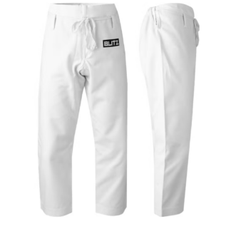 White Kickboxing/Martial Arts Trousers